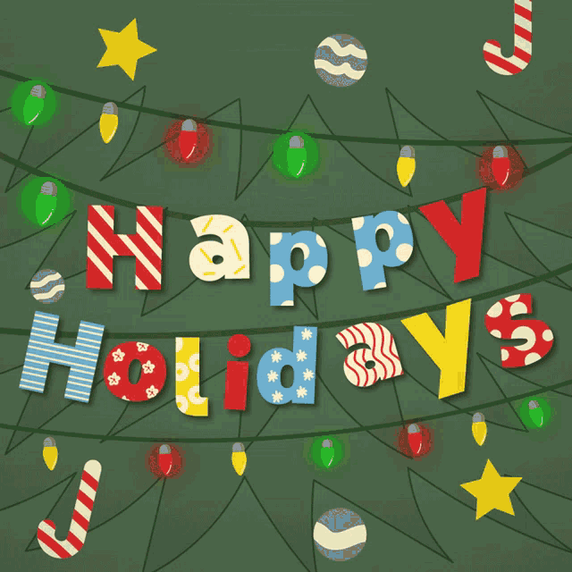 Happy Holidays Christmas Tree GIF - Happy Holidays Holidays Christmas Tree GIFs