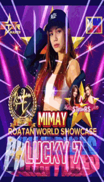 a poster for the roatan world showcase