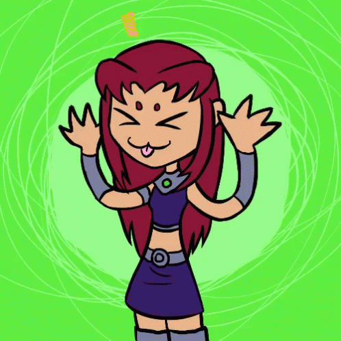 Tongue Out Starfire GIF - Tongue Out Starfire Teen Titans GIFs