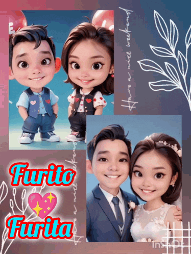 a picture of a boy and a girl with the words furio furia