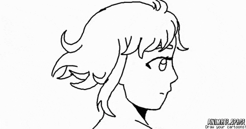 a black and white drawing of a girl with pink wings and the words " draw your cartoons " at the bottom