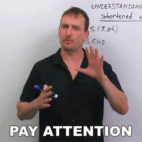 Pay Attention Adam GIF - Pay Attention Adam Engvid GIFs