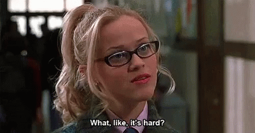 Not Impressed GIF - Legally Blone Elle Woods Reese Witherspoon GIFs