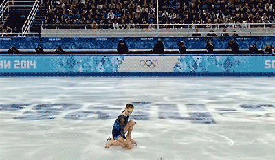 Not One Single Fuck Given GIF - Ice Skating The Fucks Look GIFs