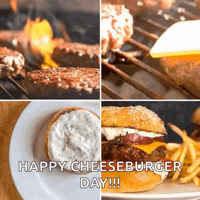 Cheeseburger Grilling GIF - Cheeseburger Grilling Lunch GIFs