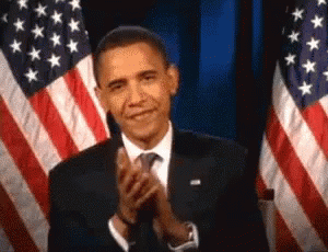 Barrack Obama Clapping GIF - Barrack Obama Clapping Congratulations GIFs