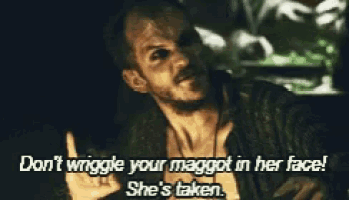 Floki Dont Wriggle Your Maggot GIF