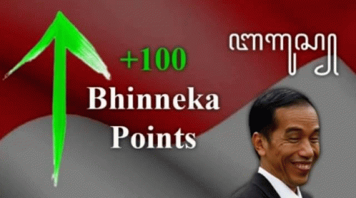 Bhinneka Points Jokowi GIF - Bhinneka Points Bhinneka Jokowi GIFs