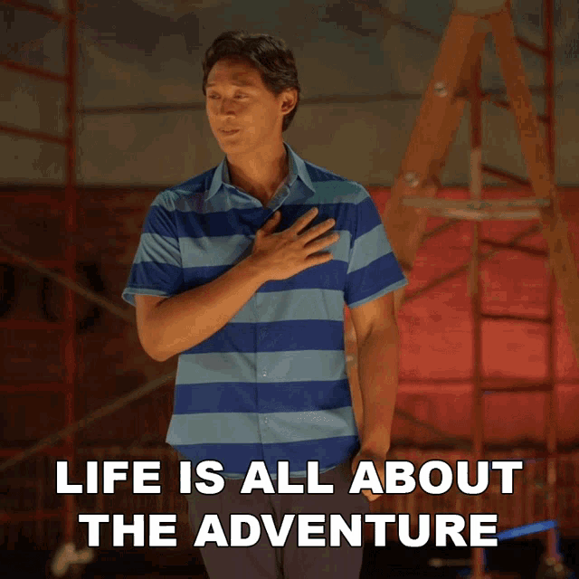 Life Is All About The Adventure Josh GIF - Life Is All About The Adventure Josh Blues Big City Adventure GIFs