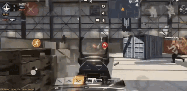 a screenshot of a video game shows a very high quality graphic quality