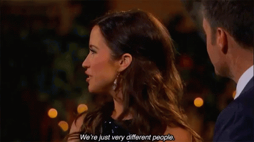 We'Re Just Different People GIF - Bachelorette Show Differentpeople GIFs
