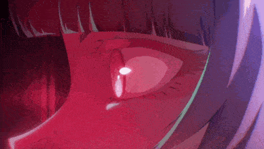 a close up of a person 's face with pink bubbles coming out of their mouth