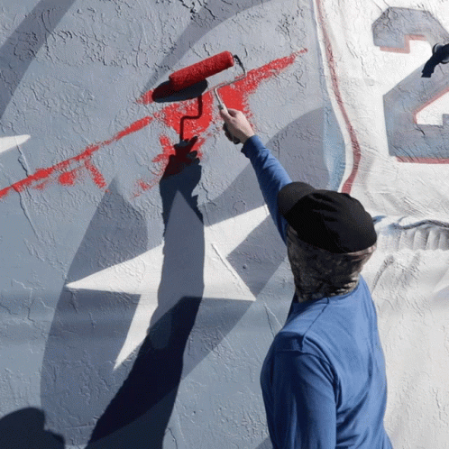 Painting The Wall Glossblack GIF - Painting The Wall Glossblack Red Bull GIFs