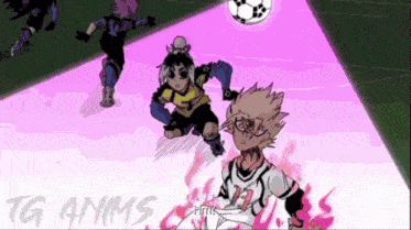 a cartoon of a soccer player with the number 13 on his shirt
