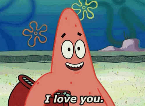 Spongebob I Love You GIF - Spongebob I Love You Patrick Star GIFs