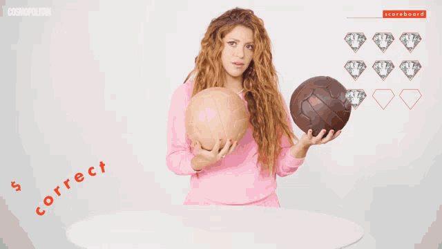a woman holding a soccer ball next to a picture of a man and the words man utd win correct