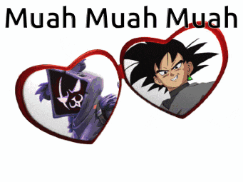 a picture of a cartoon character with the words muah muah muah