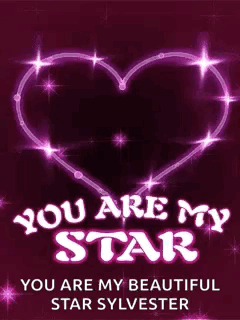 You Are My Star Heart GIF - You Are My Star Heart Love GIFs