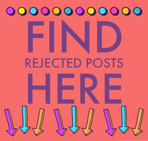 Rejected Post Rejected GIF - Rejected Post Rejected Post GIFs