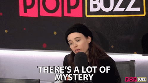 Theres A Lot Of Mystery Ellen Page GIF - Theres A Lot Of Mystery Ellen Page Popbuzz Meets GIFs