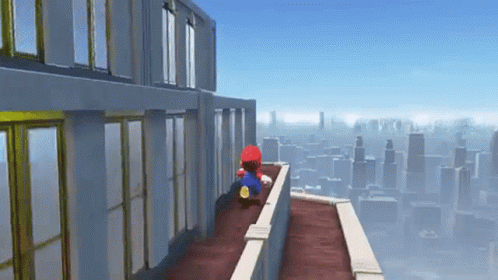 Mario Mario Dies GIF - Mario Mario Dies Super Mario Odyssey GIFs