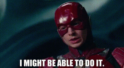 Justice League The Flash GIF - Justice League The Flash I Might Be Able To Do It GIFs