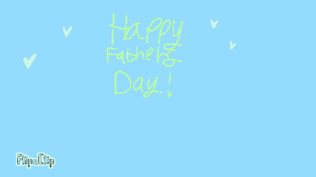 a blue background with the words happy father 's day on it