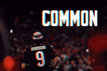 a football player with the number 9 on his jersey