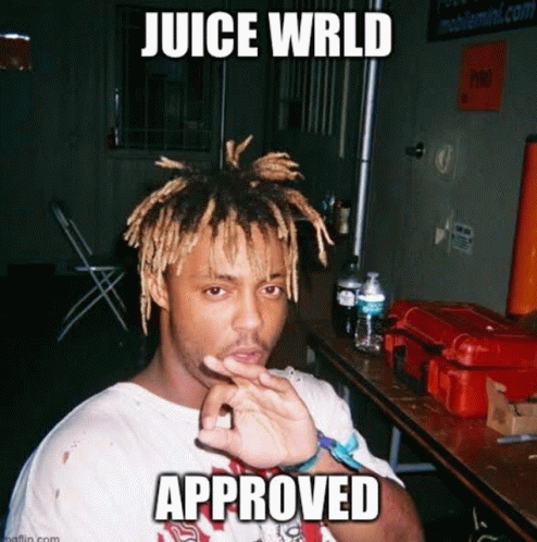 Juice Wrld Approved GIF - Juice Wrld Approved Ok GIFs