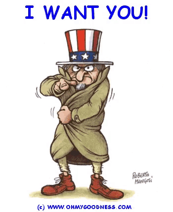Uncle Sam I Want You GIF - Uncle Sam I Want You America GIFs