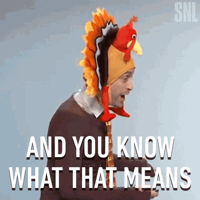 And You Know What That Means Turkey Tom GIF - And You Know What That Means Turkey Tom Kieran Culkin GIFs