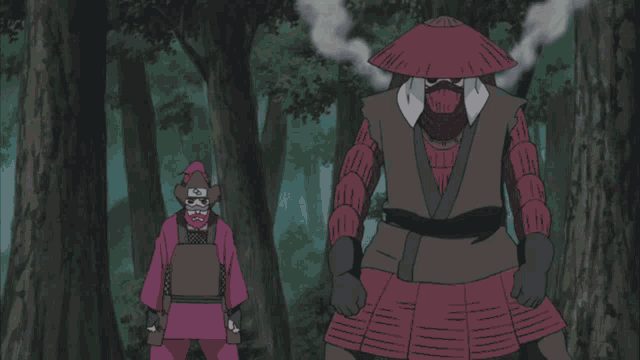 a cartoon character wearing a red hat and a white mask