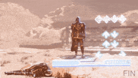 a screenshot of a video game with the word fin in the lower right corner