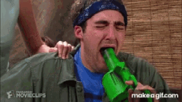 Beta House Horse Spit GIF