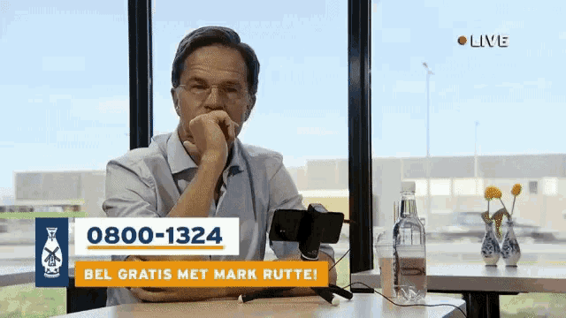 Mark Rutte Phone GIF