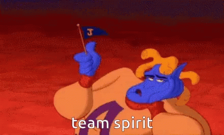 Team Spirit Genie GIF - Team Spirit Genie GIFs
