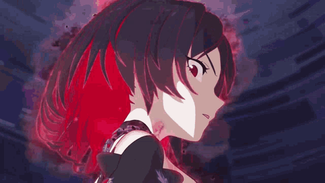 a close up of a girl 's face with the words " you 're hopeless without me " on the bottom