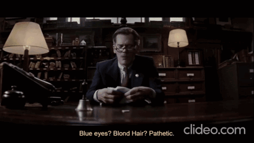 Blue Eyes Blond Hair GIF - Blue Eyes Blond Hair Pathetic GIFs
