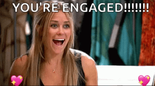 Engaged Congratulations GIF - Engaged Congratulations Youre Engage GIFs