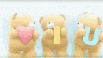 I Love You Teddy Bear GIF - I Love You Teddy Bear GIFs