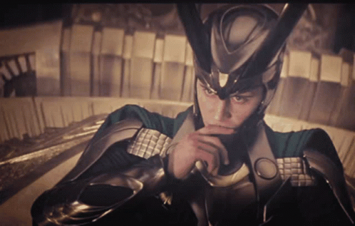 Loki Thinking GIF - Loki Thinking Caught GIFs