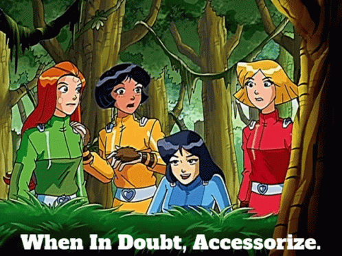 Totally Spies Britney GIF - Totally Spies Britney When In Doubt Accessorize GIFs