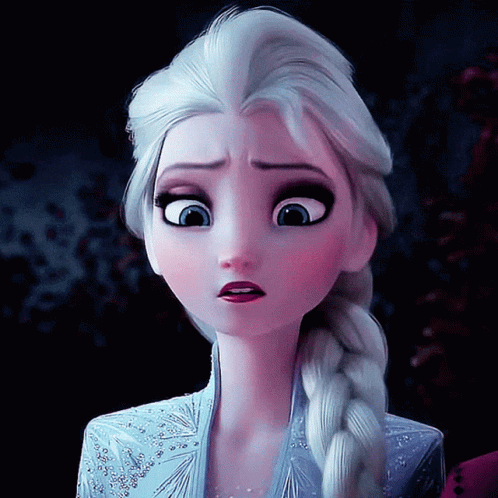 Frozen Elsa GIF - Frozen Elsa Lip Bite GIFs