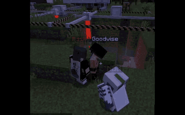 a screenshot of a video game with moder and santagoodvise written on the screen