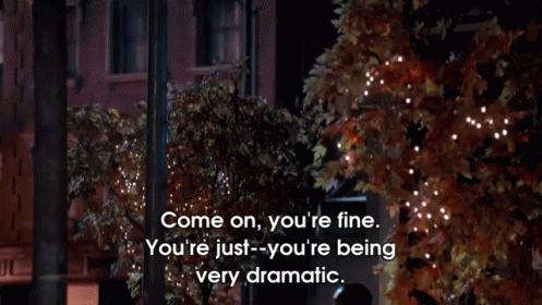 Complete Thievery GIF - Youre Fine Being Dramatic The Mind Y Project GIFs