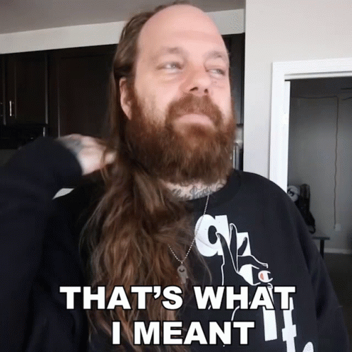 Thats What I Meant Teddy Safarian GIF - Thats What I Meant Teddy Safarian Ohitsteddy GIFs