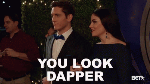 You Look Dapper Are You Serious GIF - You Look Dapper Are You Serious Are You Kidding Me GIFs