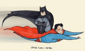 Batman And Superman Funny GIF - Batman And Superman Funny GIFs