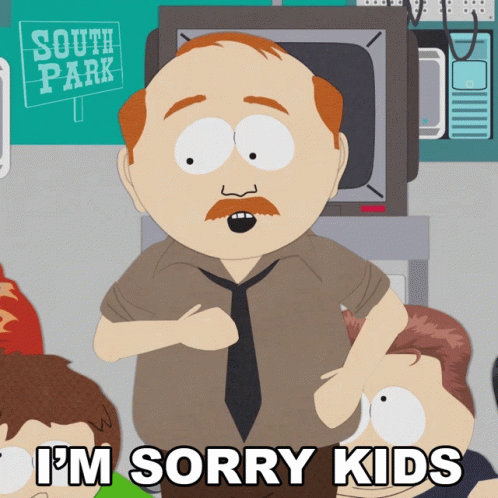 Im Sorry Kids Mr Meryl GIF - Im Sorry Kids Mr Meryl South Park GIFs