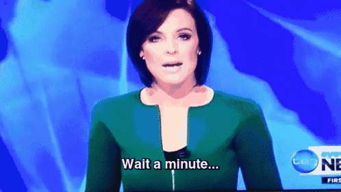 Should Have Checked The Mirror Before Going On Air. GIF - News Anchor Fail Penis Penis Shirt GIFs